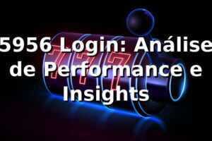 5956 Login: Análise de Performance e Insights 📊